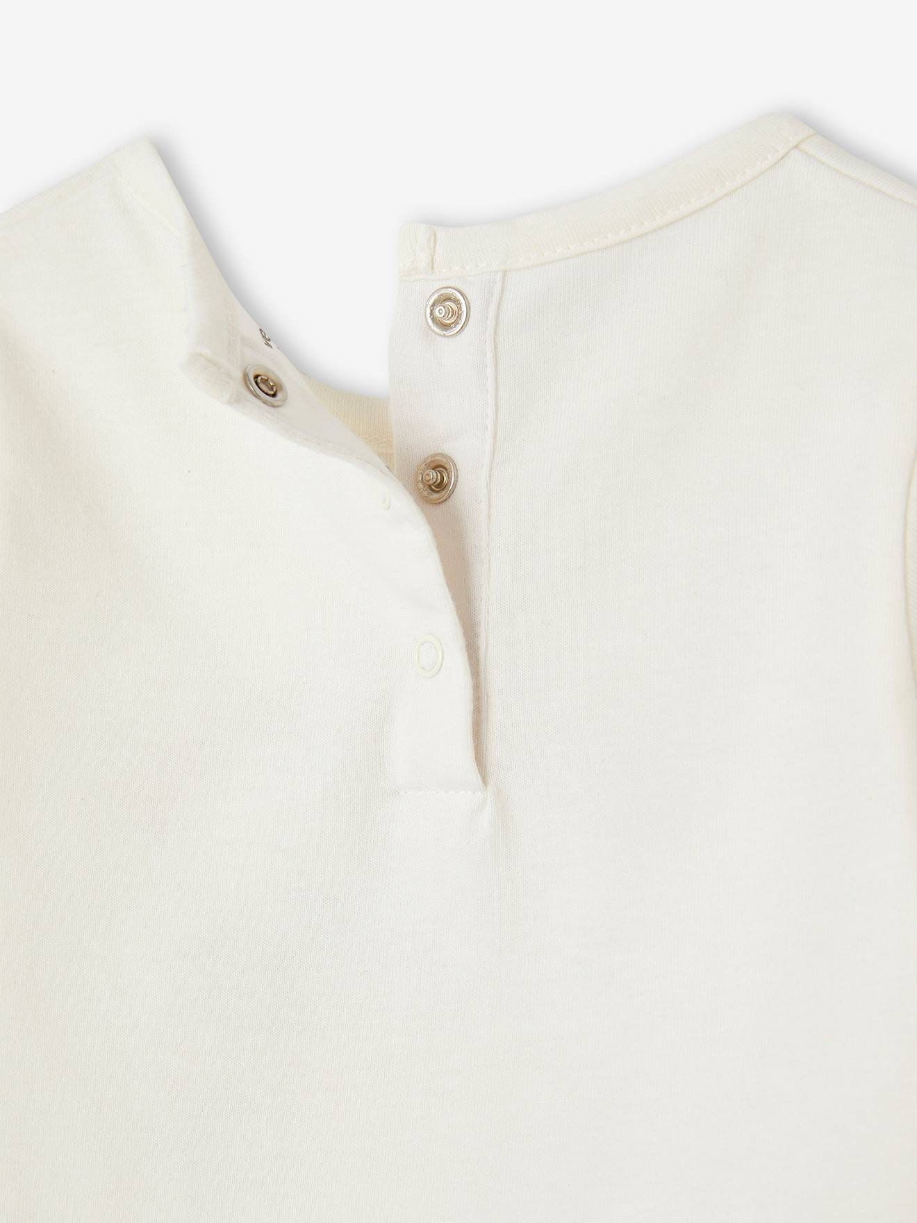 Vertbaudet Baby T-Shirt Oeko-Tex - wollweiß