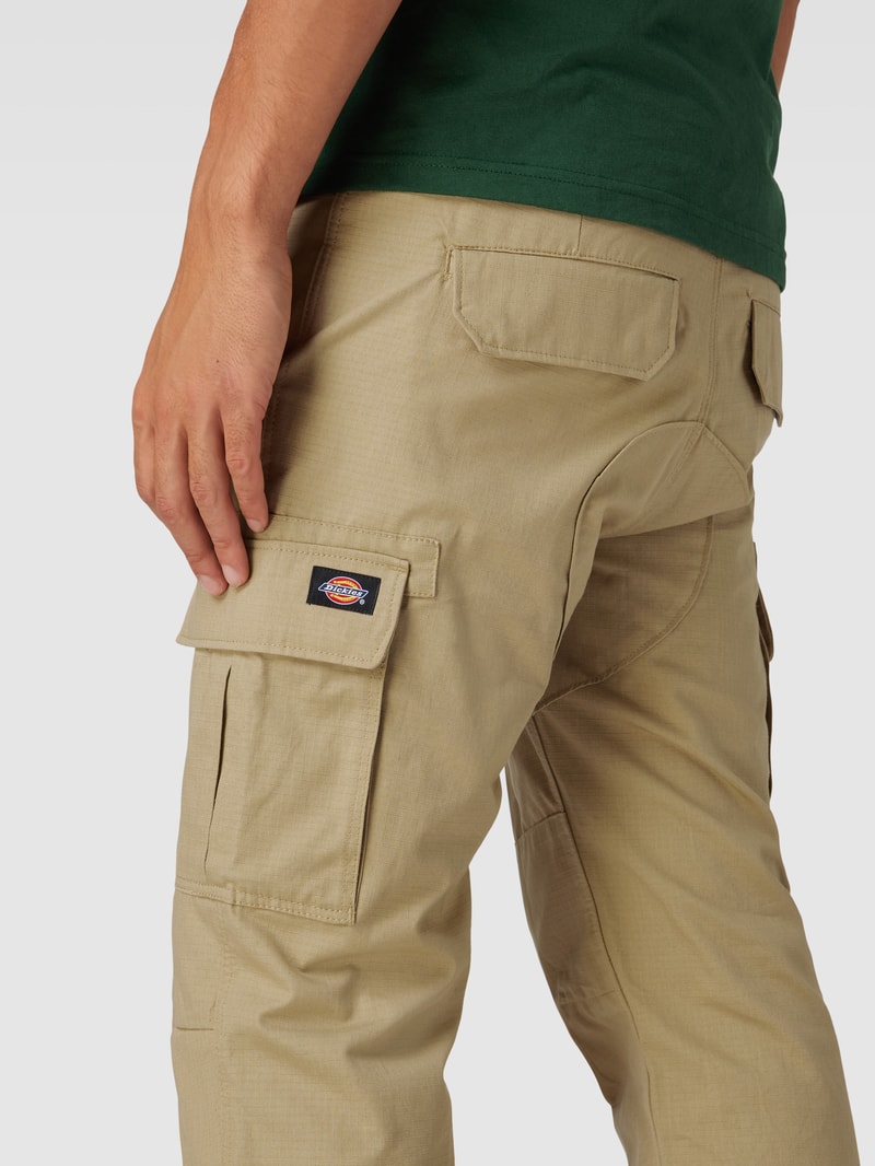 Cargohose im unifarbenen Design Modell 'MILLERVILLE' in khaki