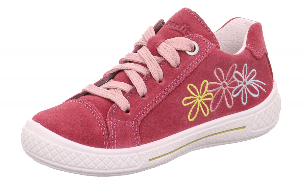 TENSY - Pink Sneaker low mit Schnürung
