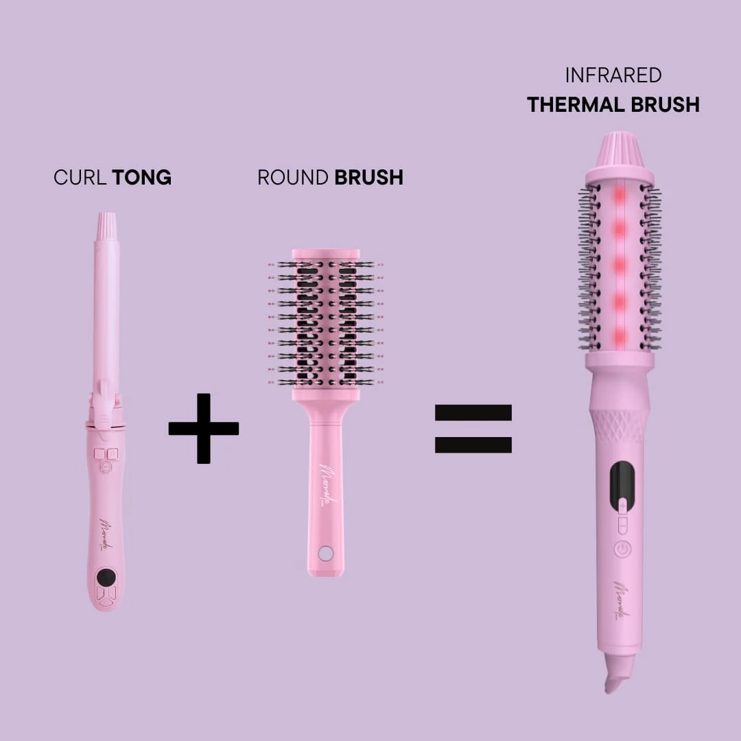 Cepillo térmico infrarrojo para el cabello - Cepillo eléctrico para el cabello