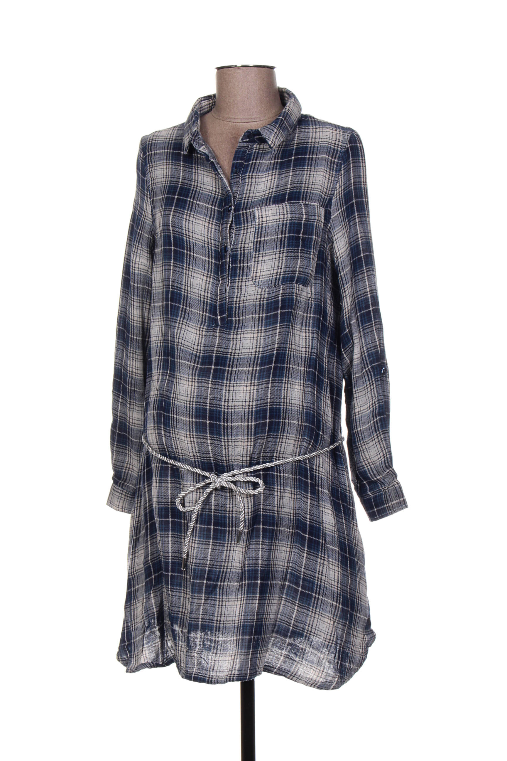 Colline Robes Maternite Femme couleur bleu
