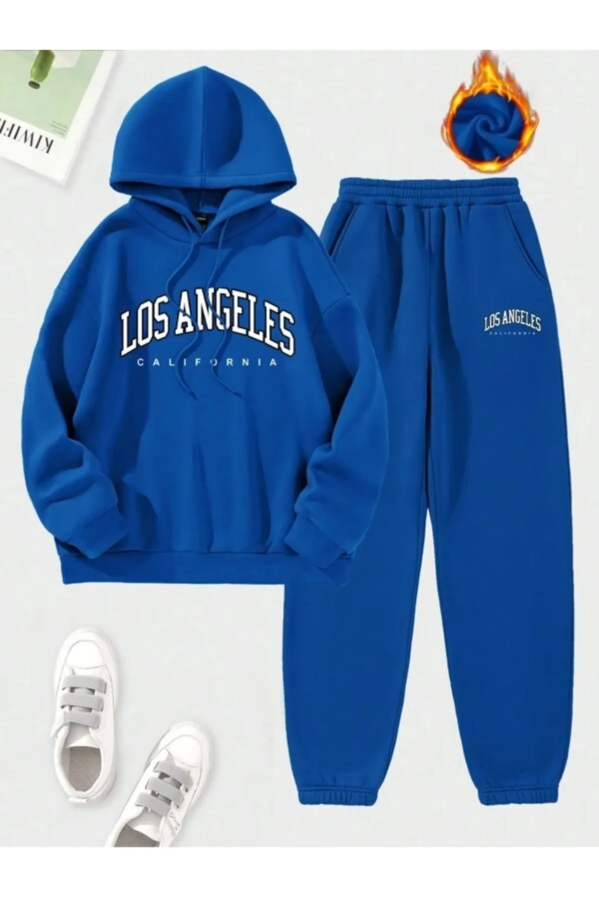 MOONBULL  Sport-Sweatsuit Set - Dunkelblau - Regular Fit