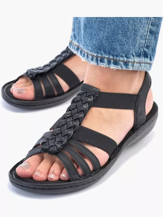 Rieker Damen Riemchensandalen