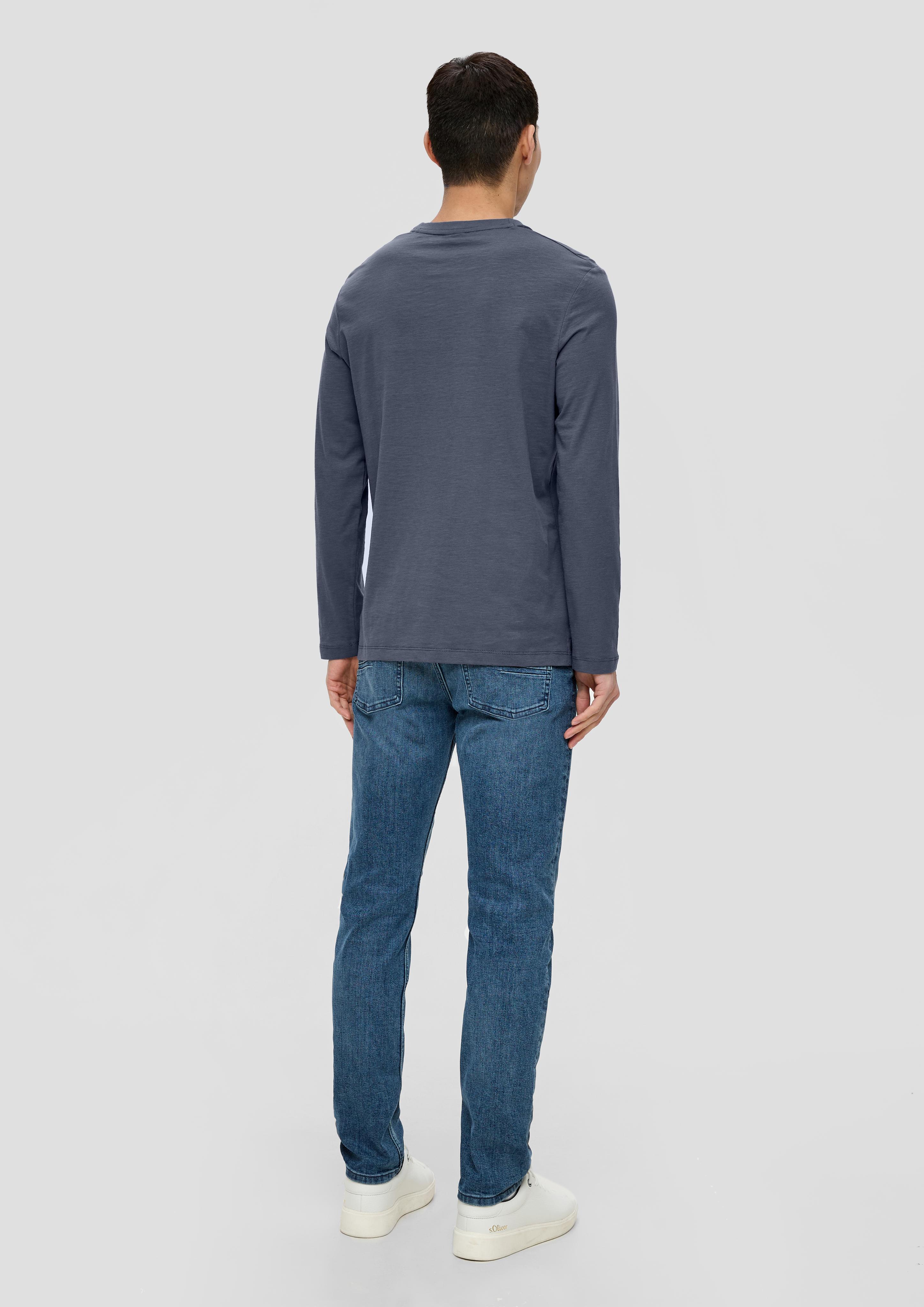 Longsleeve mit Flammgarnstruktur  2138668-5777