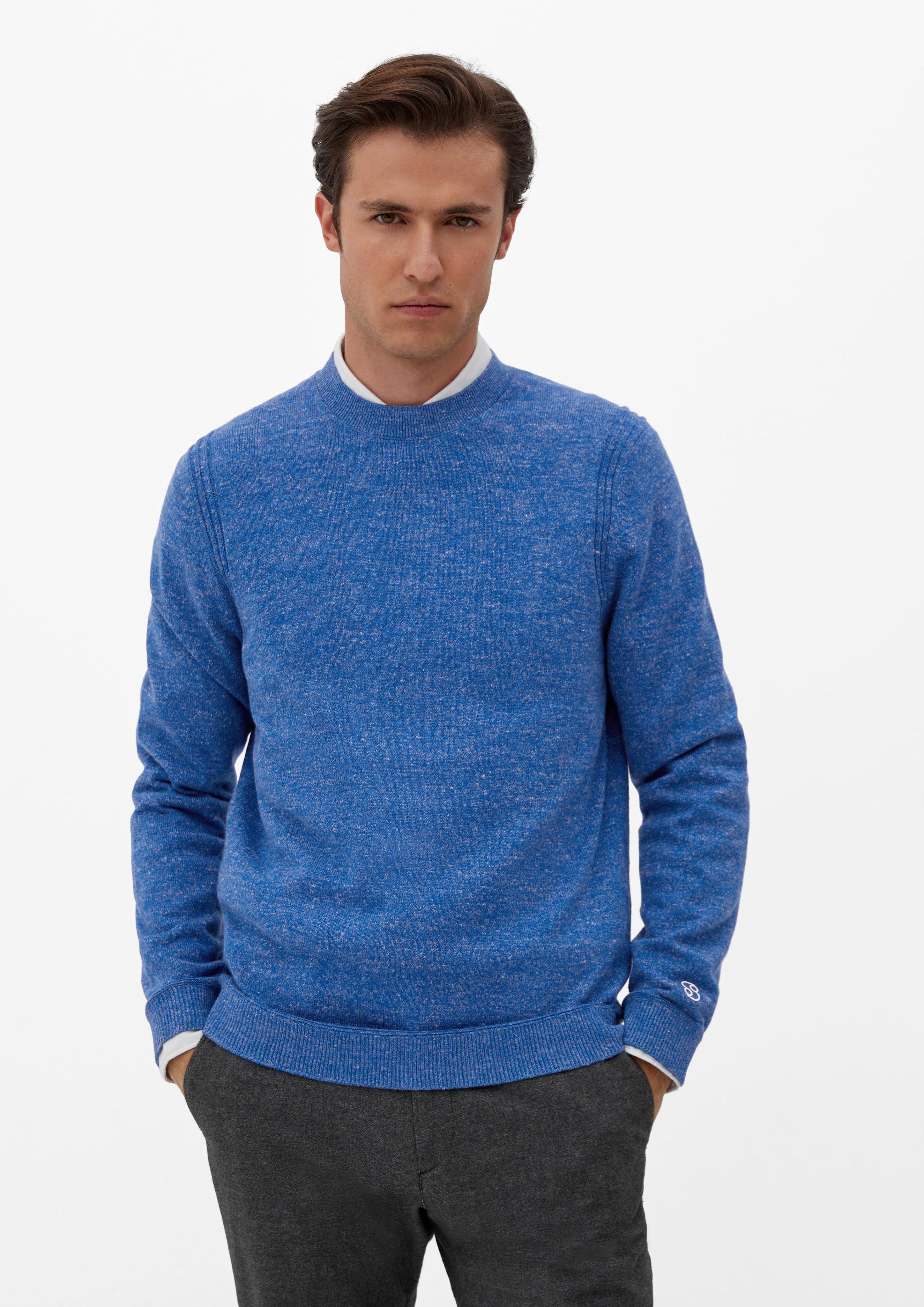 Feinstrickpullover mit Rippdetails  2124554-56X0