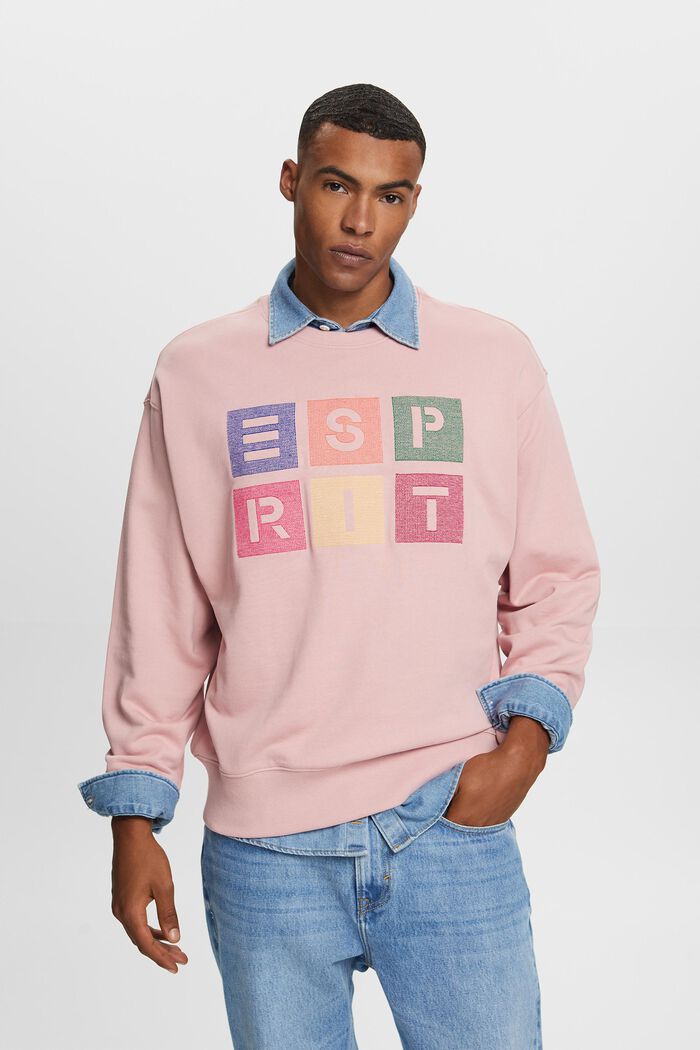 Logo-Sweatshirt aus Bio-Baumwolle