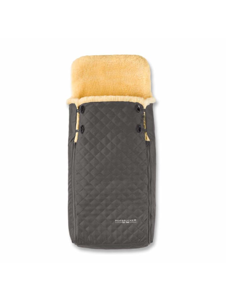 Hofbrucker Kinderwagen Fußsack Luxus Limited Edition in grau günstig kaufen onesize