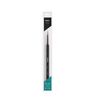 Vallejo - Precision - Round Synthetic Brush, Triangular Handle No. 3