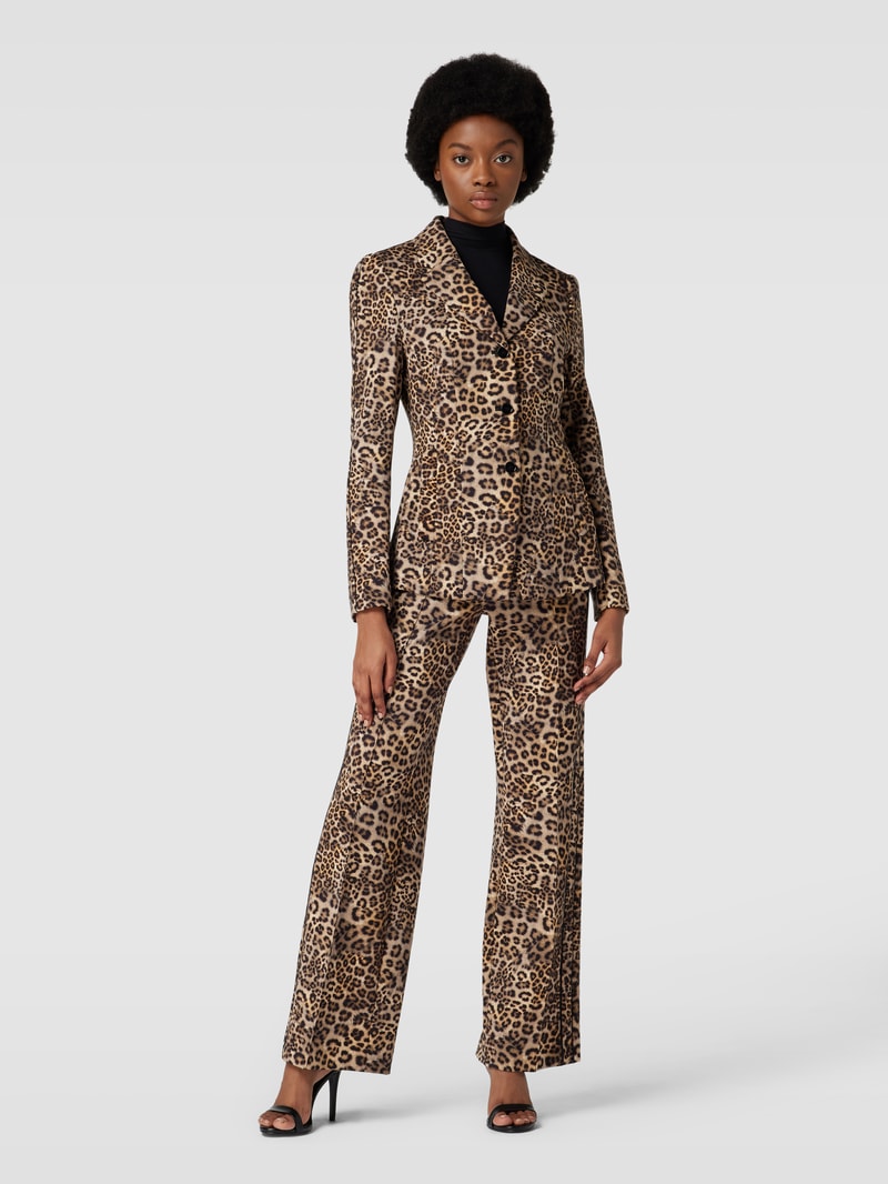Blazer mit Animal-Print - 50 Jahre Jubiläumskapsel in camel
