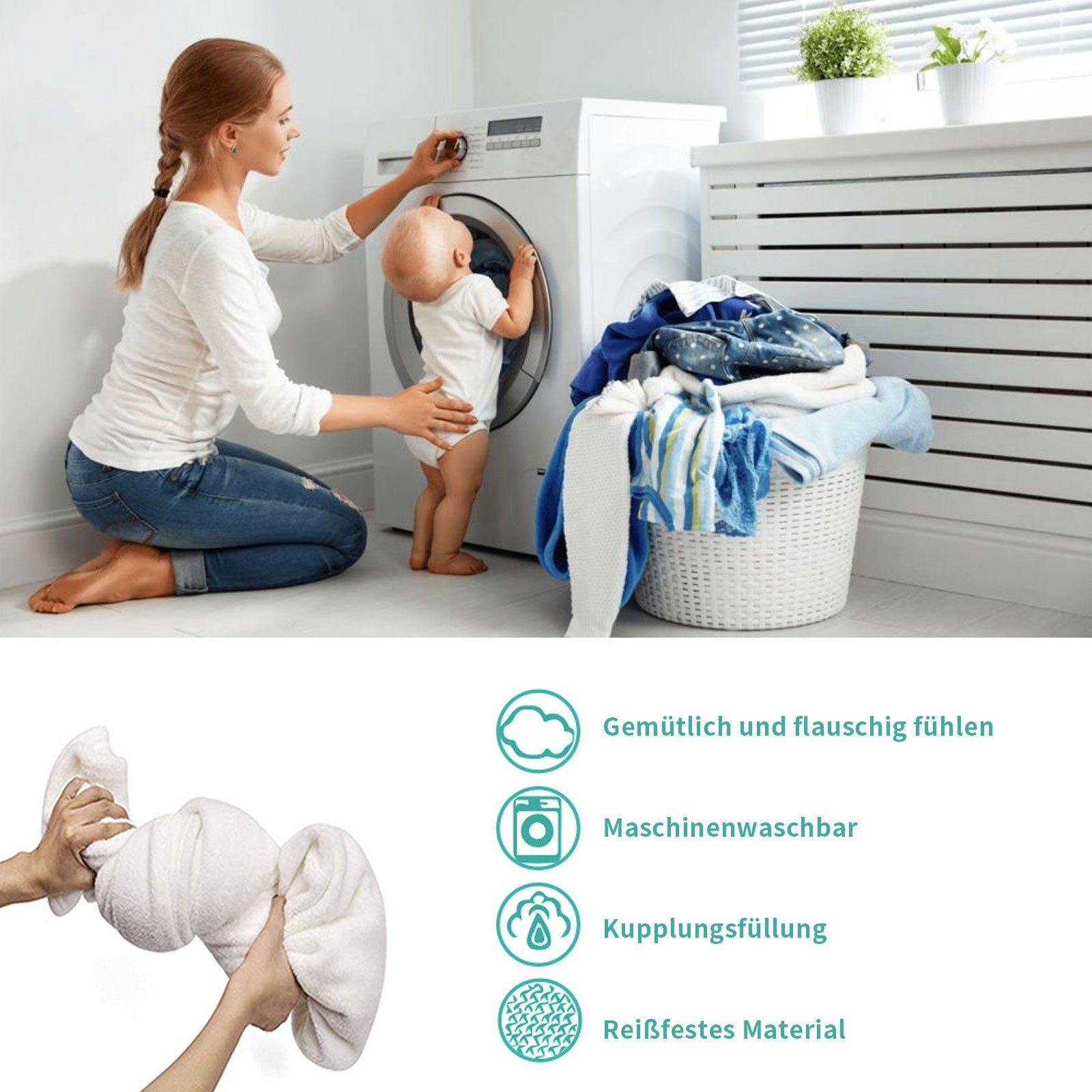 Einschlagdecke Personalisierte Kuscheldecke An unsere Tochter von Eltern( 150*200cm), TWSOUL