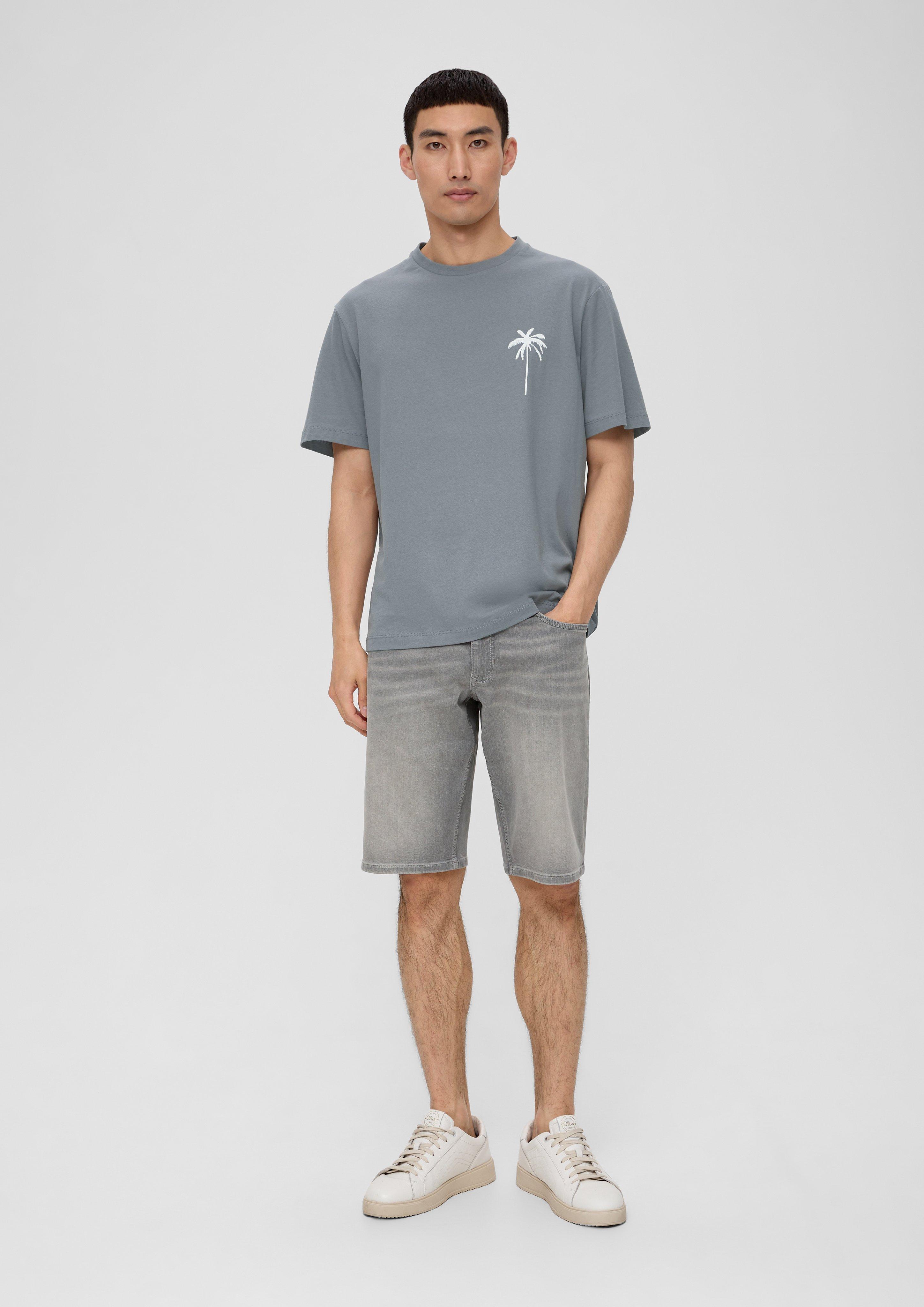 Baumwollshirt mit Rückenprint  2131521-95D2