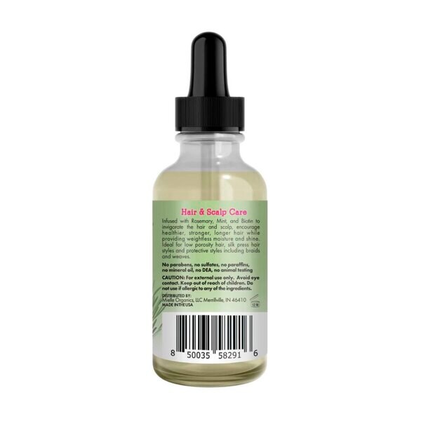 Mielle Light Rosmariini Mint Päänahan ja Hiusten Vahvistava Öljy 59ml
