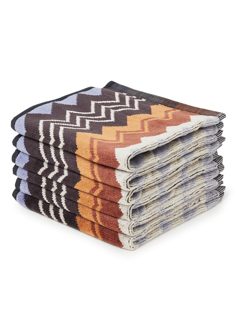 Uterák pre hostí Missoni Giacomo - sada 6 kusov 30 x 30 cm v darčekovom balení