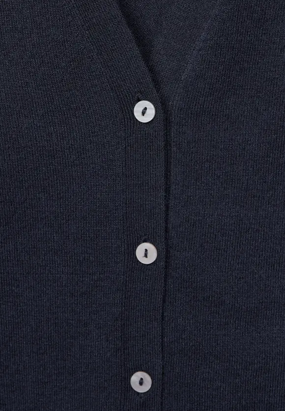Street One Cardigan mit V-Ausschnitt