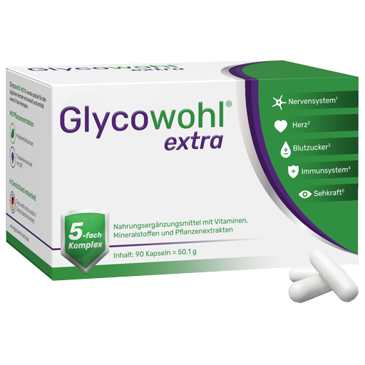 GLYCOWOHL extra Kapseln  90 St  Kapseln