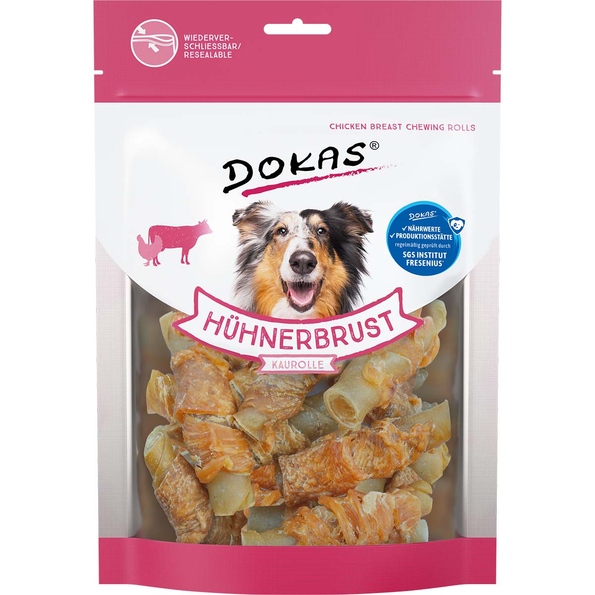 Dokas Hundesnack Hühnerbrust Kaurolle günstig kaufen bei ZooRoyal