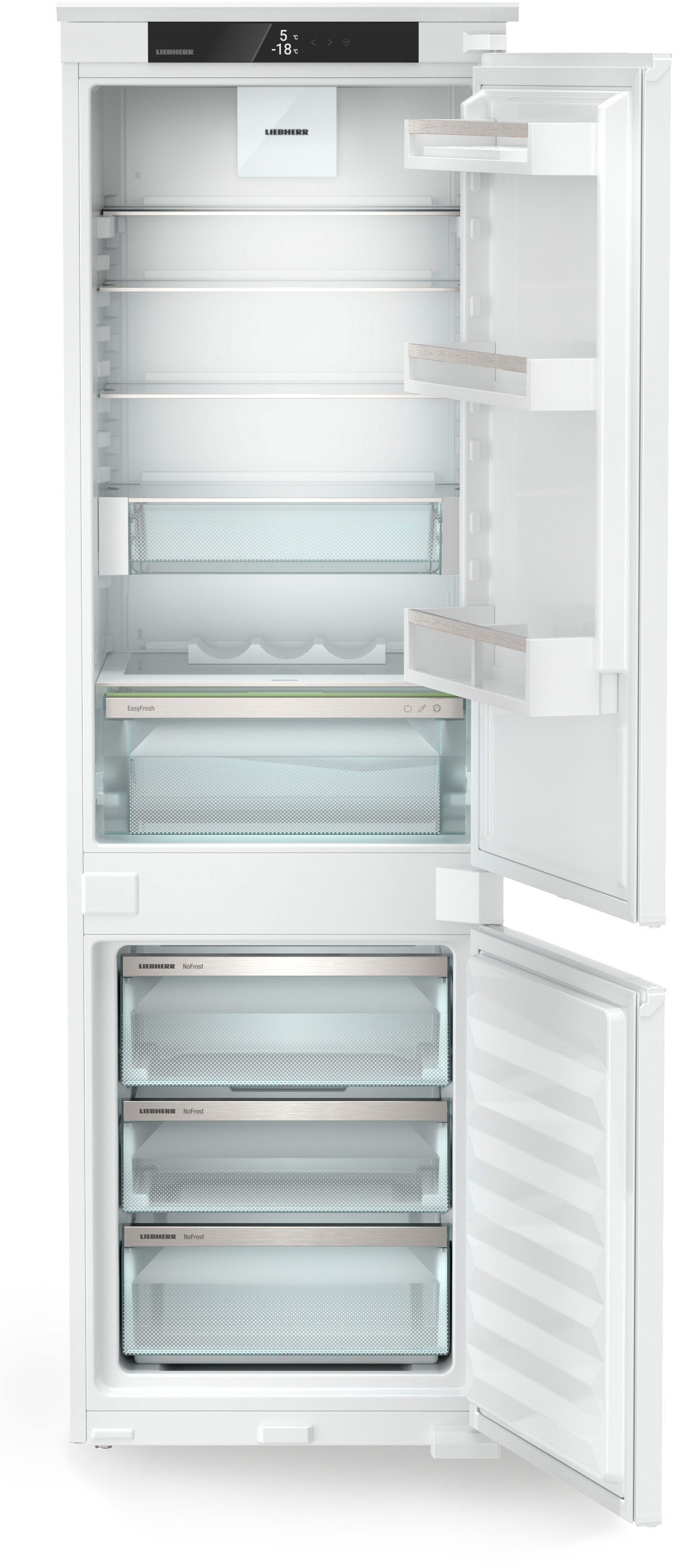 Liebherr Einbaukühlgefrierkombination ICNSe 5123_999216351, 177 cm hoch, 54,1 cm breit