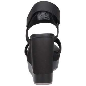 Calvin Klein Wedge Sandal Webbing in schwarz