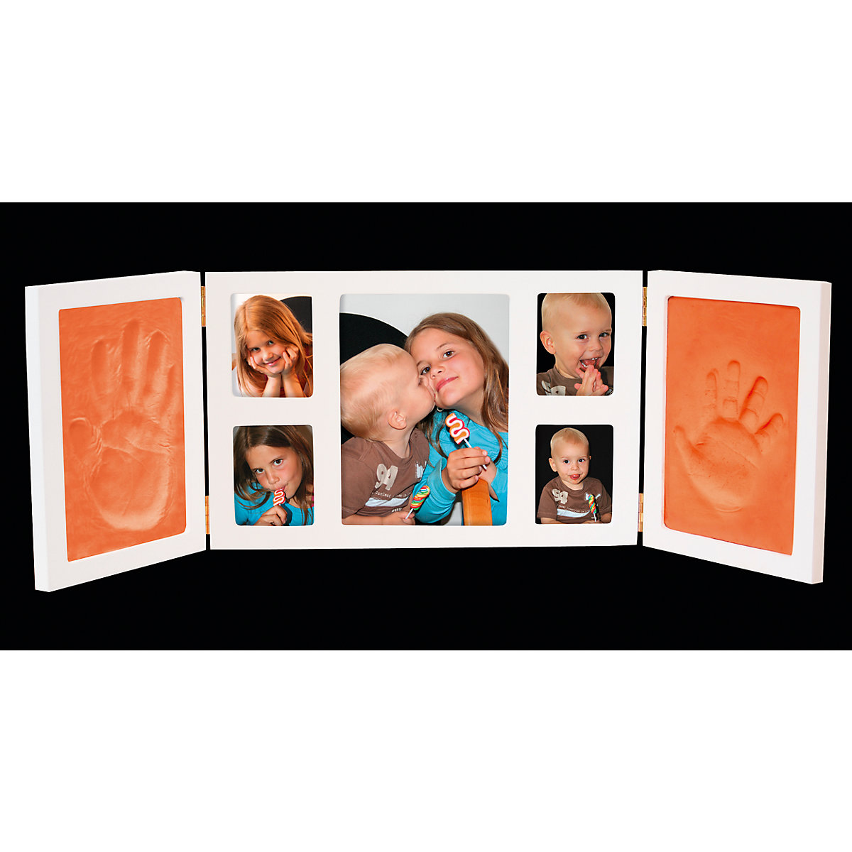 3D Erinnerungen - Gipsabdruck-Set Bilderrahmen, 7-tlg.