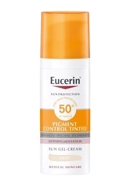 Eucerin Pigment Control SPF50+ Farvebeskyttende væske mod misfarvning