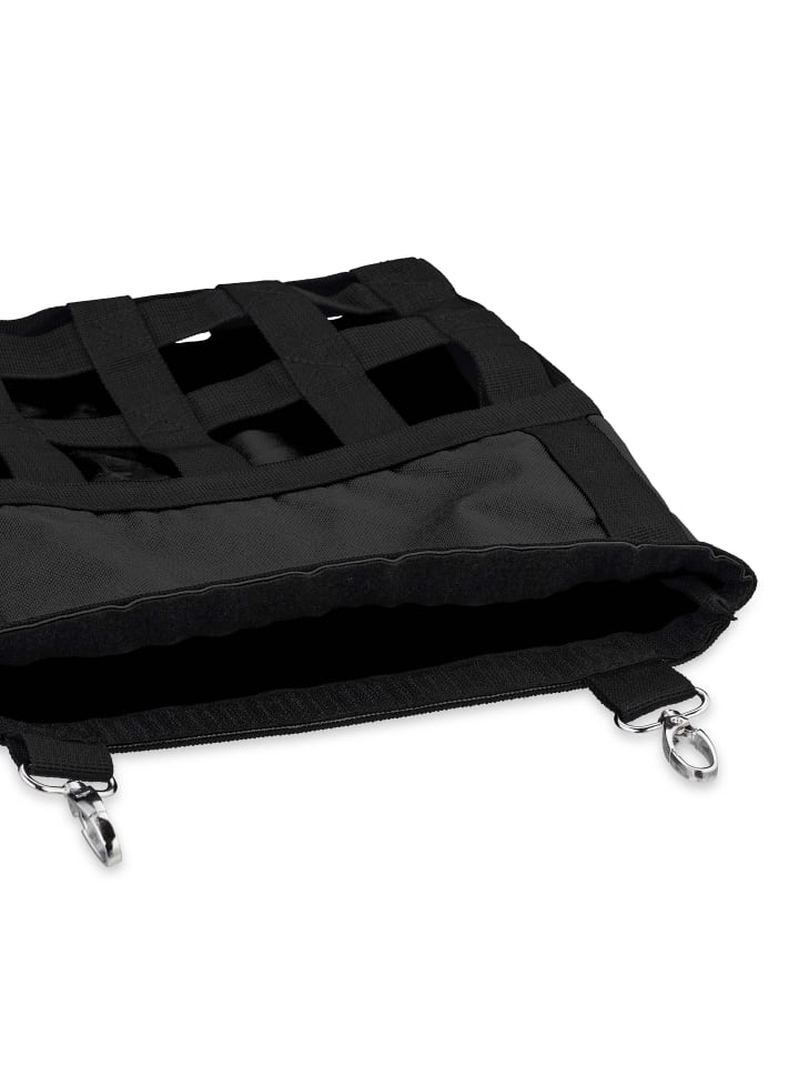 relaxdays Heutasche in Schwarz - (B)30 x (H)30 cm günstig kaufen onesize