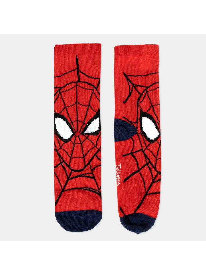 Spiderman Spiderman 4er Pack Jungen Socken Strümpfe Spardose in bunt günstig kaufen