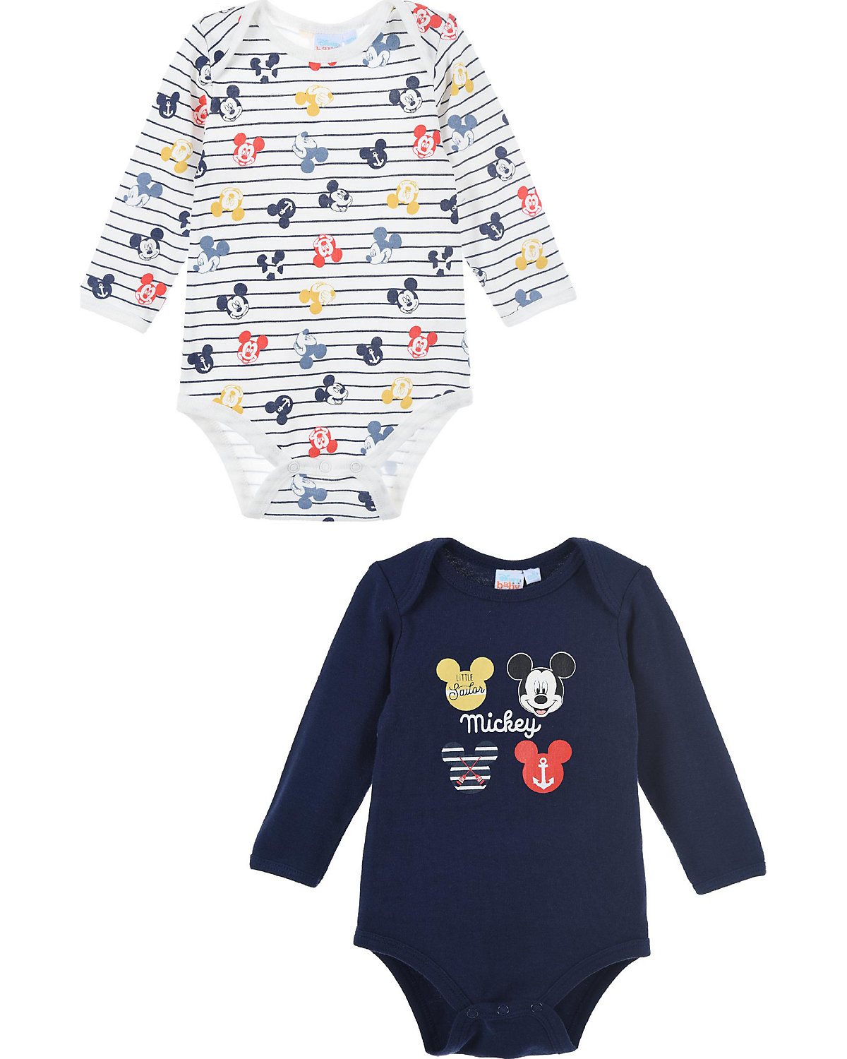 Mickey Mouse & friends Body Doppelpack für Jungen