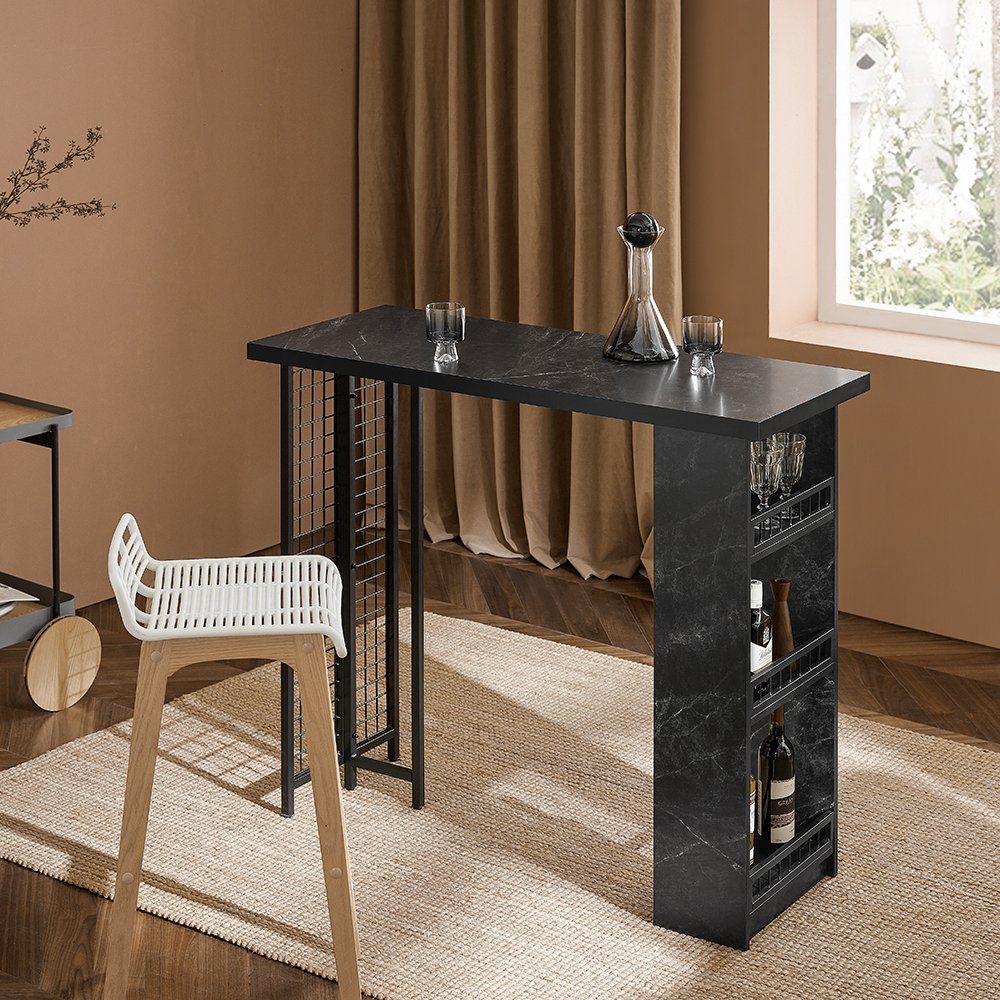 SoBuy Bartisch FWT100, Esstisch Balkontisch Küchentisch Bistrotisch Stehtisch Bartresen