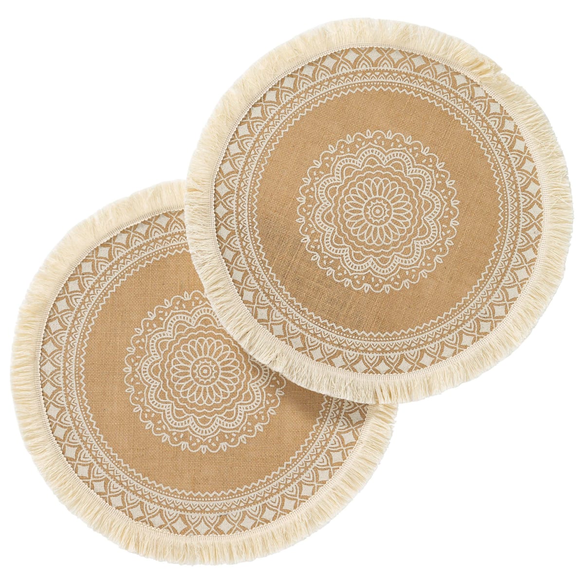 Jute-Platzmatten-Set. 4-tlg.. Tarifa