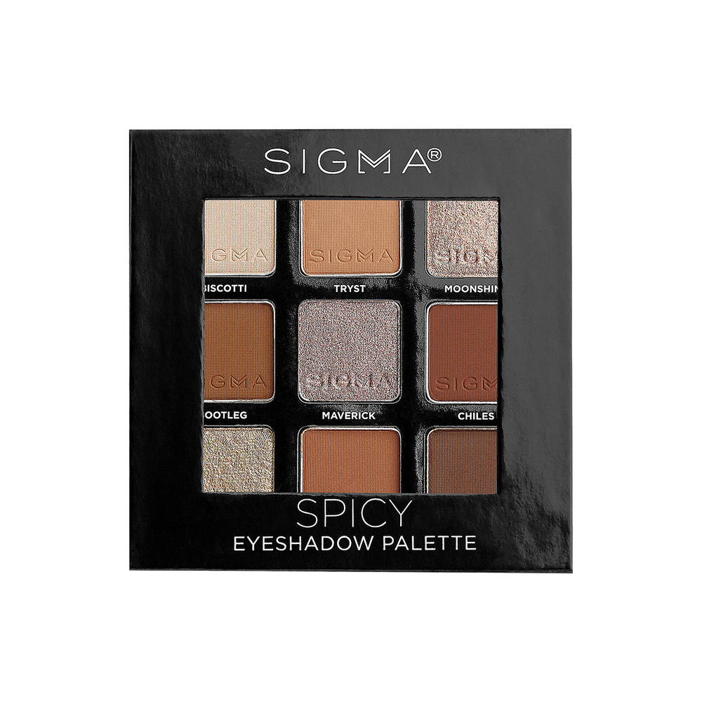 Sigma beauty Palette d’ombres à paupières Épicé palette d’ombres à paupières