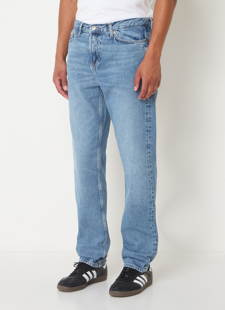 SAMSØE SAMSØE Cosmo straight leg jeans made of organic cotton with a medium wash