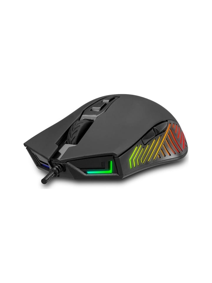 Inca Inca IMG-GT17 PRO Optisch Gaming Maus 6400 DPI RGB-Logo in schwarz günstig kaufen onesize