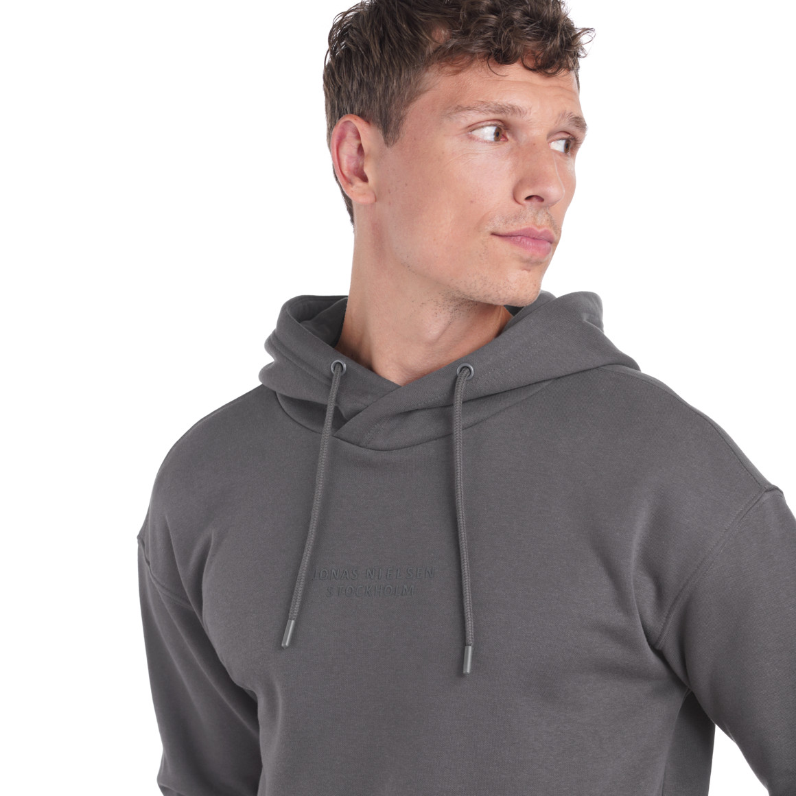 Herren Hoodie mit Schriftzug