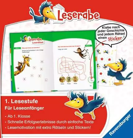 Leserabe - Sonderausgaben: Lustige Tiergeschichten zum Lesenlernen