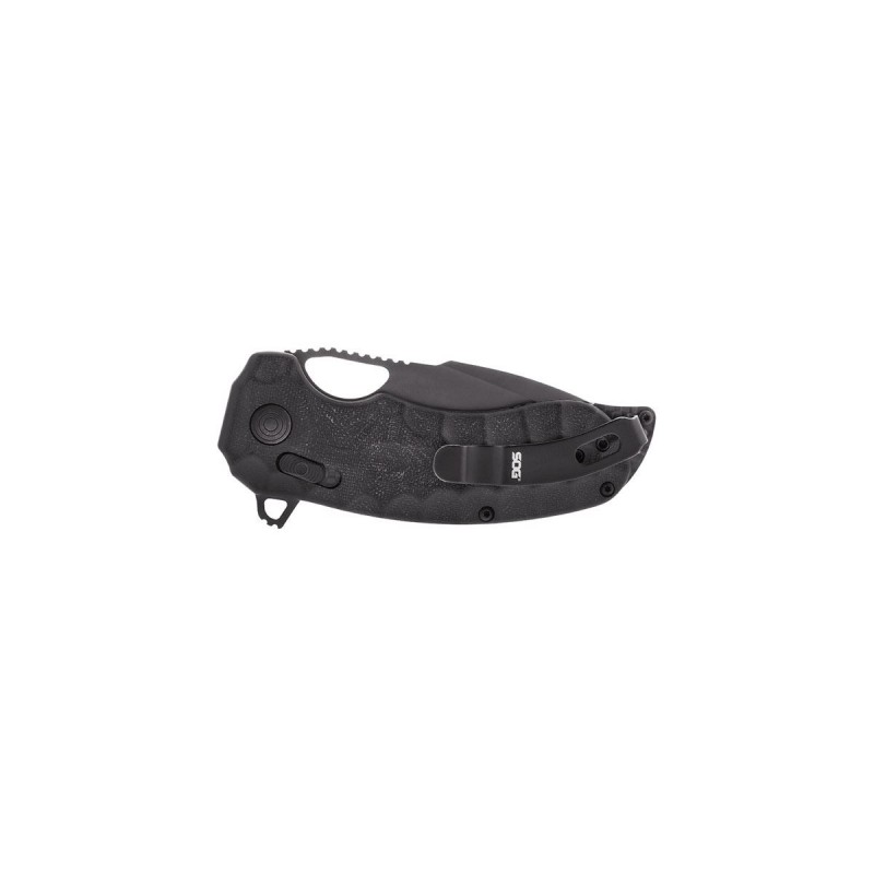 Sog Kiku XR LTE Blackout Micarta + Carbon 12-27-04-57