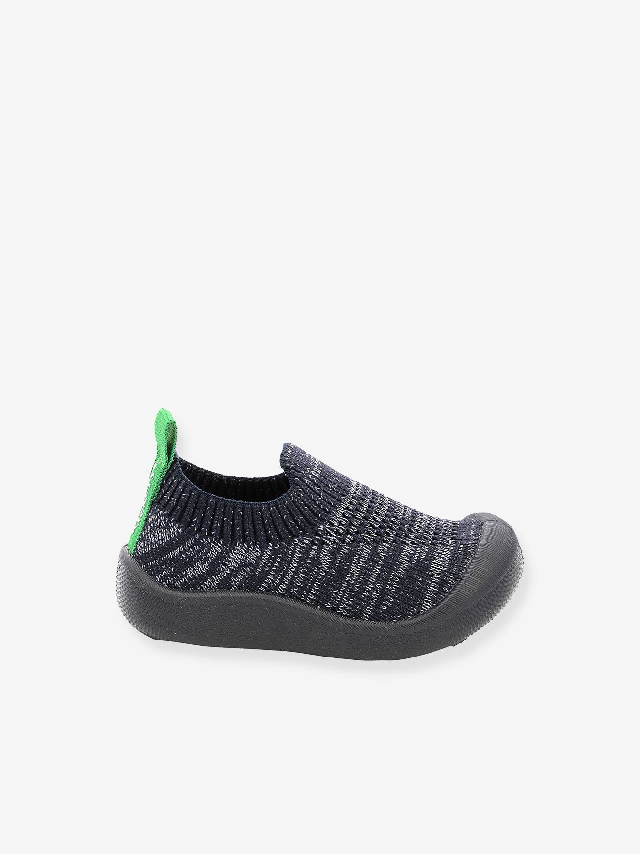 Chaussons bébé Kick Easy KICKERS® 1ers pas marine