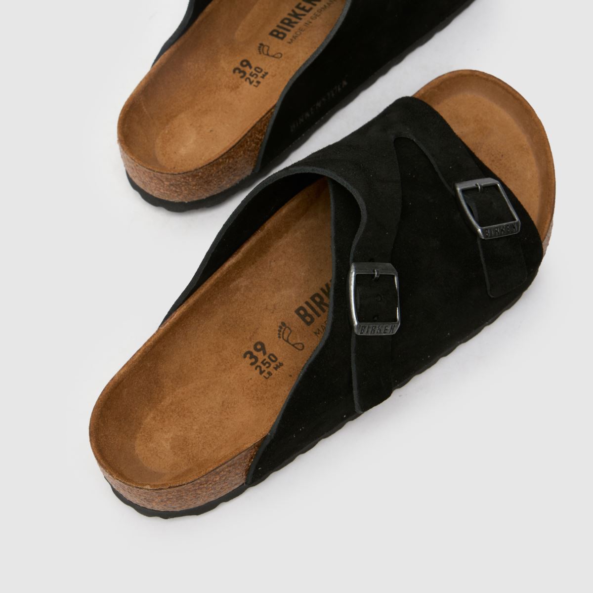 BIRKENSTOCK Zurich sandali v črni barvi