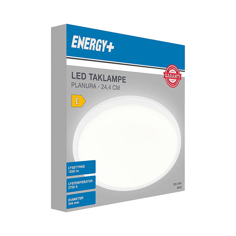Energy Taklampe LED 24,5 cm Planura