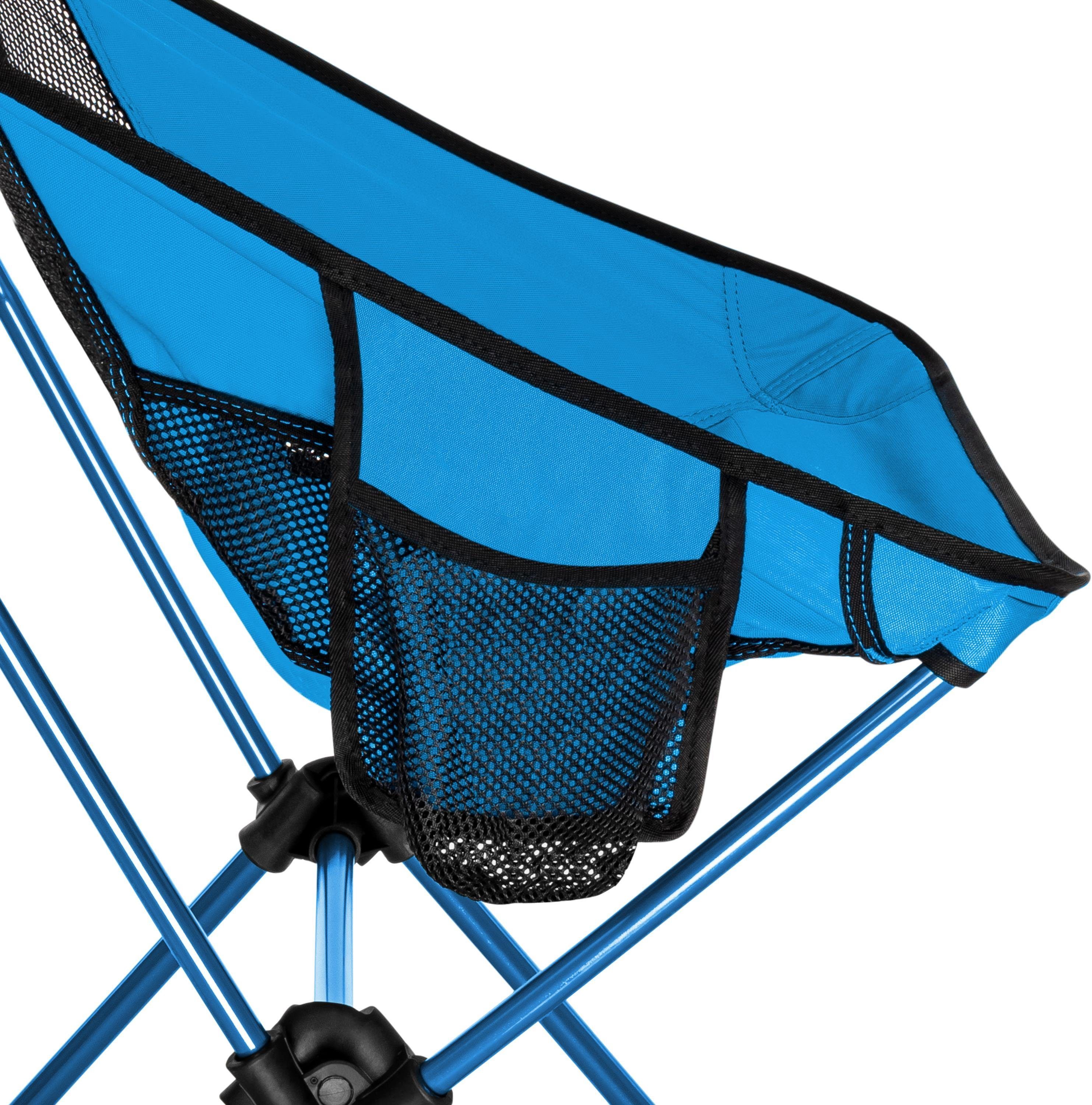 normani Campingstuhl Campingstuhl „Nemaska“, Ultraleichter XXL Outdoorstuhl Klappstuhl Faltstuhl Capingsessel - Maximale Belastbarkeit: 150 kg