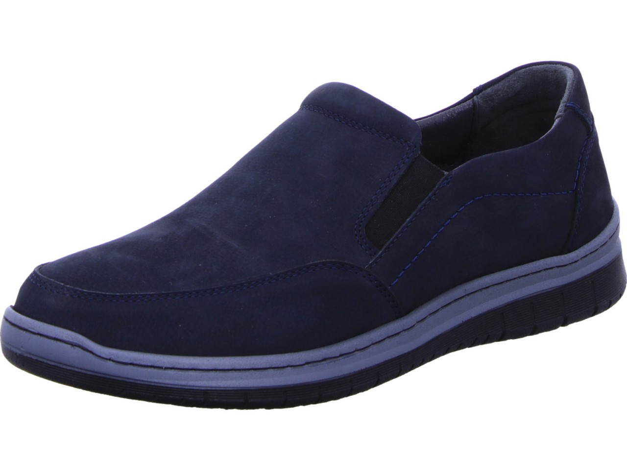 DIVERSE Komfort Slipper blau