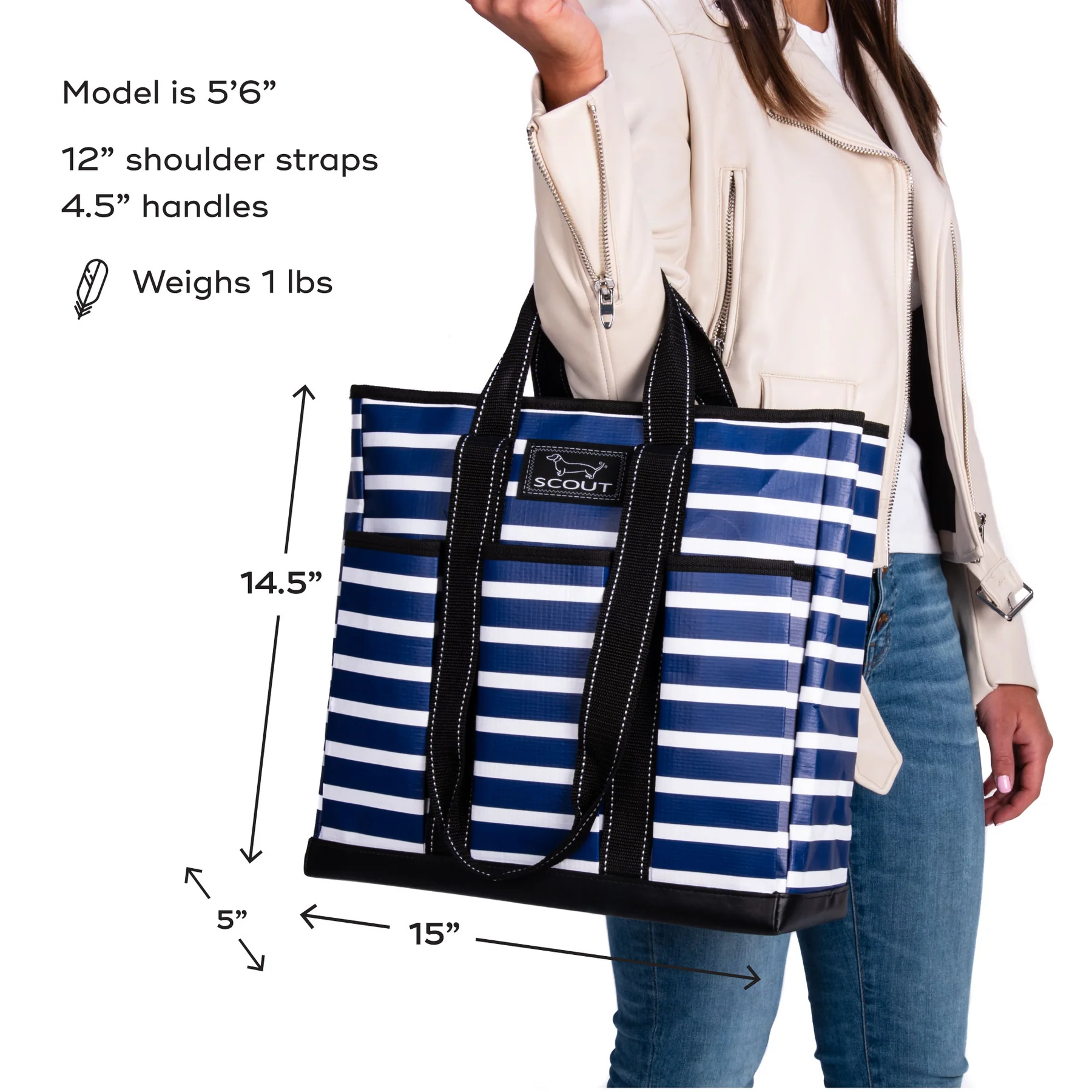 Pocket Tote Medium Uptown Girl