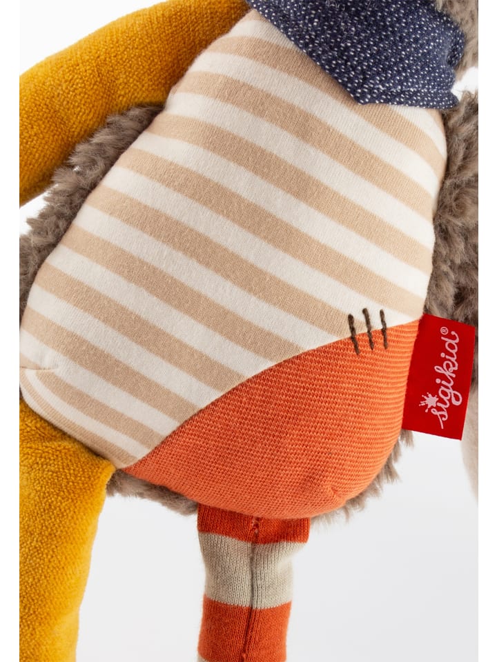 Sigikid Kuscheltier Maus Patchwork Sweety in grau/orange/gelb günstig kaufen onesize