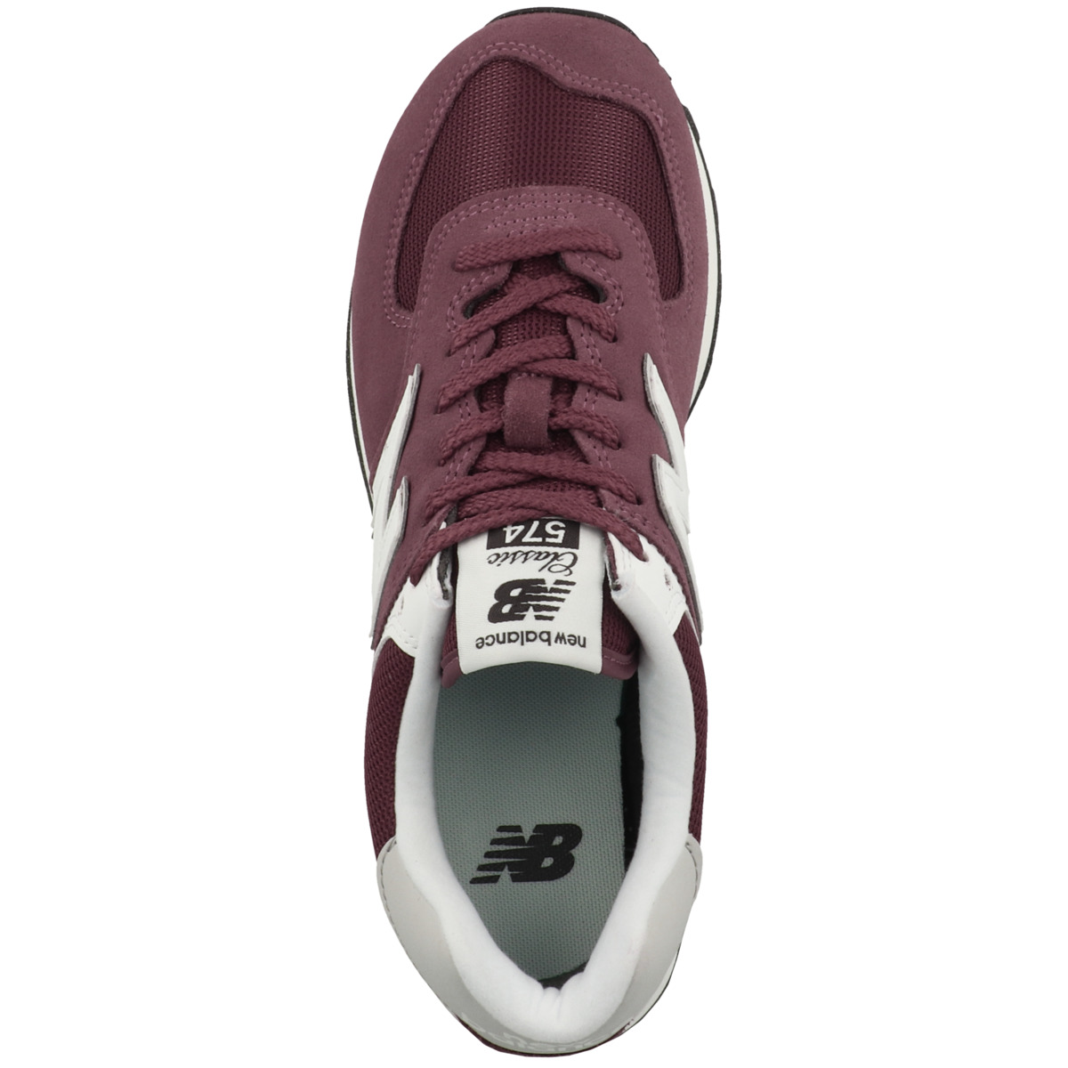 New Balance U 574 Sneaker Low bordeaux