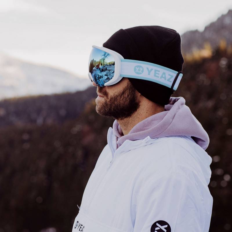 YEAZ BLACK RUN Skibrille
