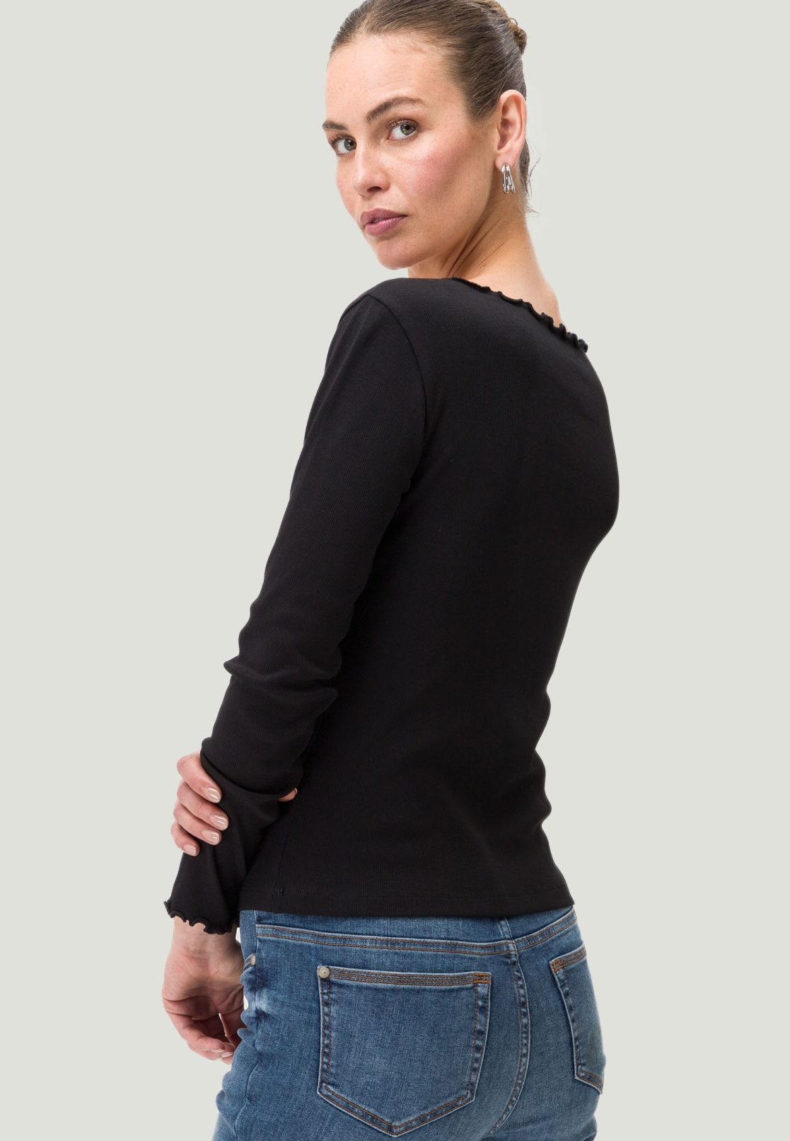 Shirt mit Knopfleiste