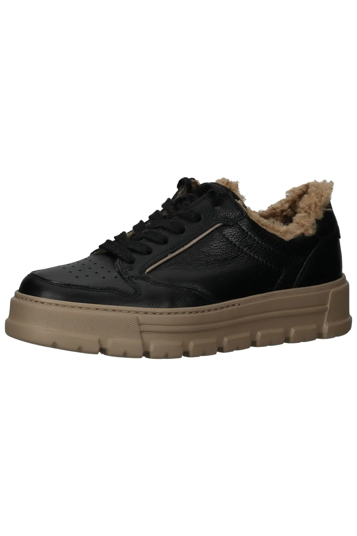 Paul Green  Sneaker - Schwarz - Flacher Absatz
