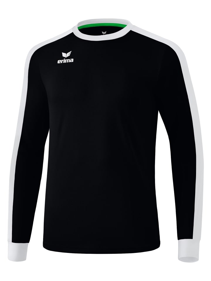 erima Retro Star Trikot langarm in schwarz/weiss günstig kaufen