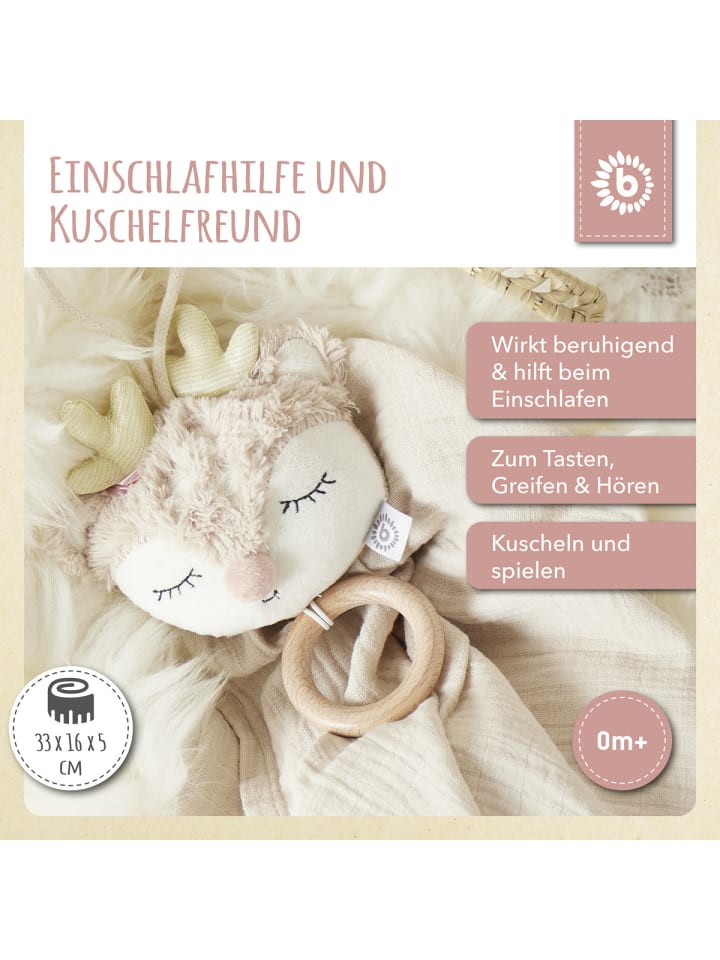 Bieco Spielwaren Musikspieluhr Reh - ab Geburt in Beige günstig kaufen onesize