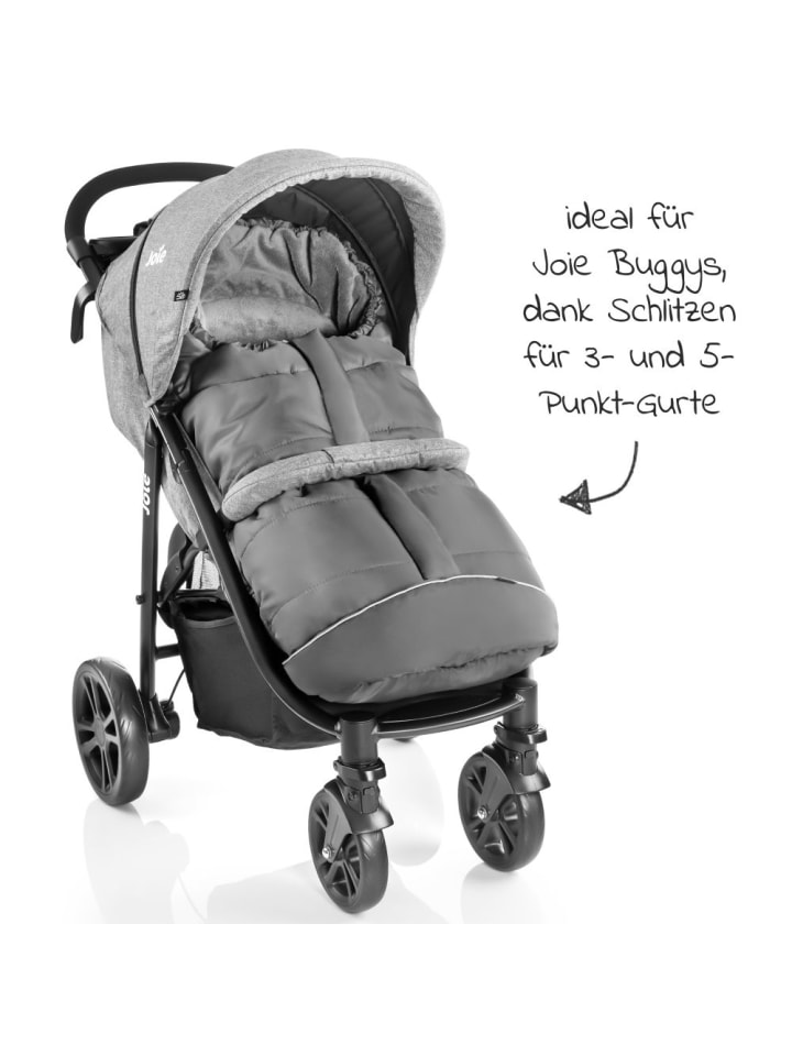Zamboo Fußsack für Joie Buggy (Litetrax, Mytrax, Chrome uvm.) in grau günstig kaufen onesize