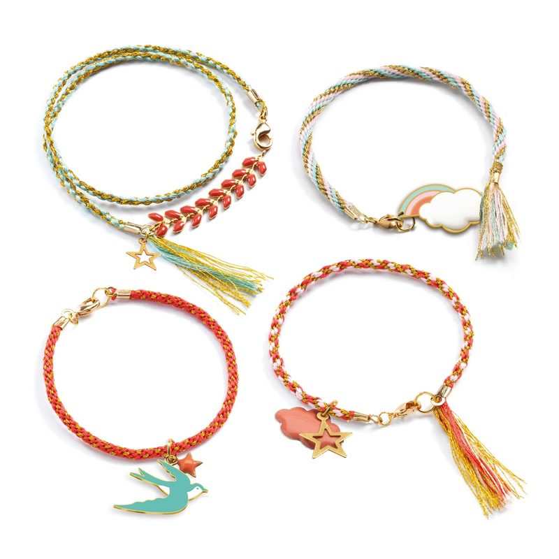 Bracelets Kumihimo Céleste Djeco